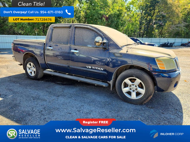 Used 2006 Nissan Titan LE w/ (T01) Tow Pkg AWD/4WD image 5