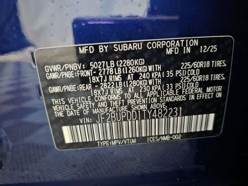 New 2026 Subaru Outback Limited image 39