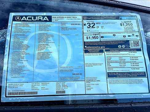 New 2026 Acura Integra A-Spec image 28