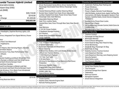 Used 2023 Hyundai Tucson Limited AWD/4WD image 13