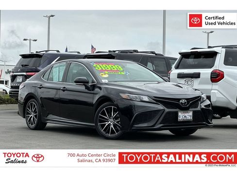 Used 2024 Toyota Camry SE w/ Blackout Package (TMS) FWD image 1