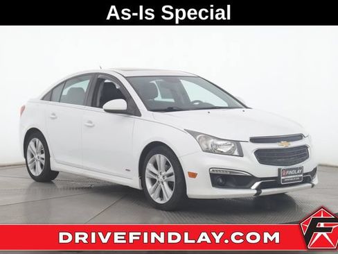Used 2015 Chevrolet Cruze LTZ w/ Sun, Sound and Sport Package FWD image 1