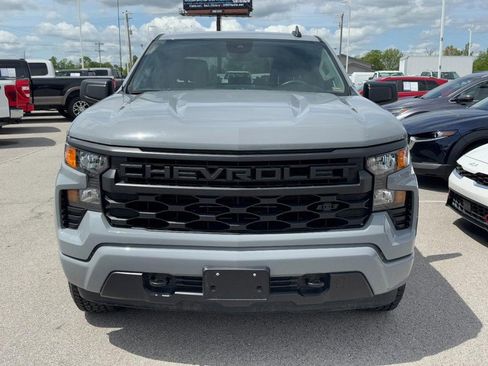 Used 2024 Chevrolet Silverado 1500 Custom w/ Turbomax Blackout Package AWD/4WD image 8
