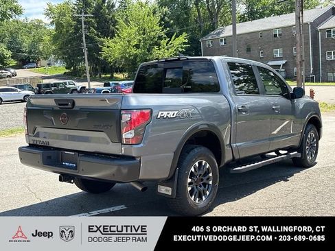 Used 2023 Nissan Titan PRO-4X w/ Off Road Protection Package AWD/4WD image 4