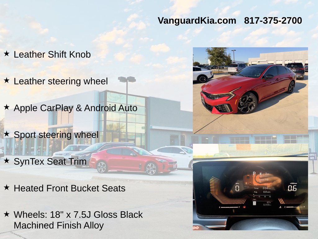 Certified 2025 Kia K5 GT-Line w/ GT-Line Premium Package AWD/4WD image 18