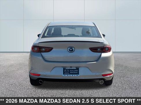 New 2026 MAZDA MAZDA3 s Sport image 4