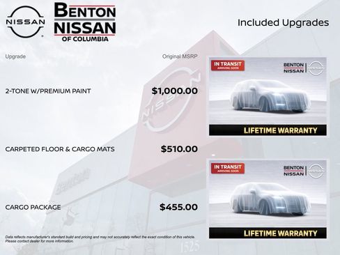 Used 2025 Nissan Murano Platinum w/ Cargo Package AWD/4WD image 3