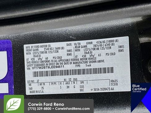 Certified 2020 Ford F250 XLT w/ XLT Premium Package image 36
