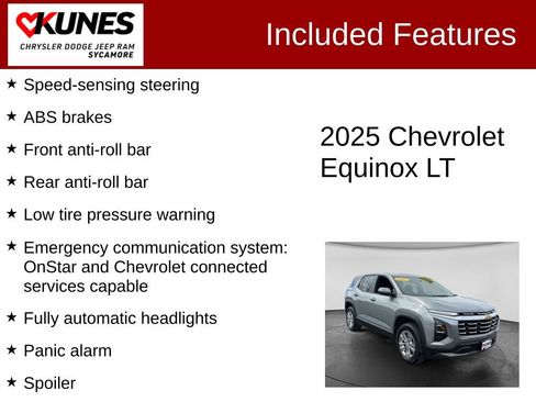 Used 2025 Chevrolet Equinox LT AWD/4WD image 4