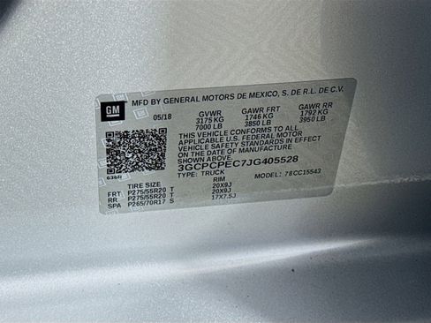 Used 2018 Chevrolet Silverado 1500 Custom w/ Custom Value Package image 38