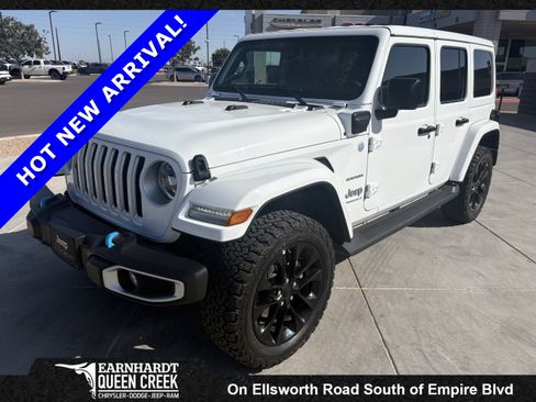 Used 2023 Jeep Wrangler Sahara AWD/4WD image 1