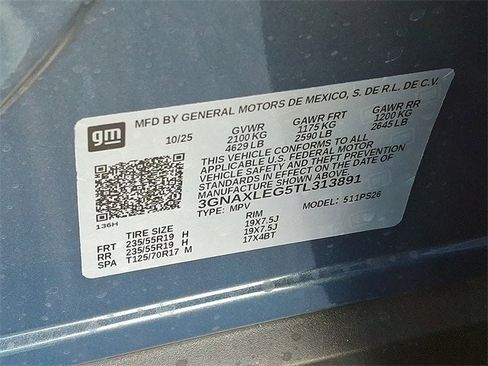 New 2026 Chevrolet Equinox RS image 17