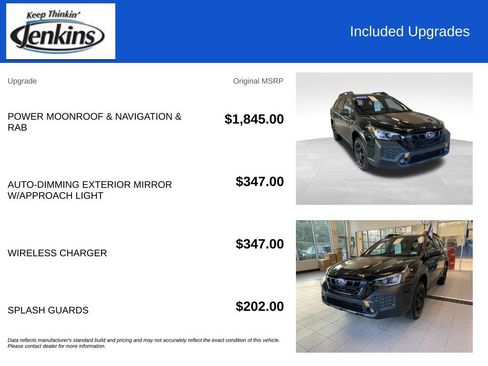 Certified 2025 Subaru Outback Wilderness AWD/4WD image 4