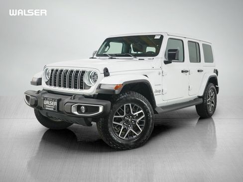 Used 2024 Jeep Wrangler Unlimited Sahara w/ Technology Group AWD/4WD image 1