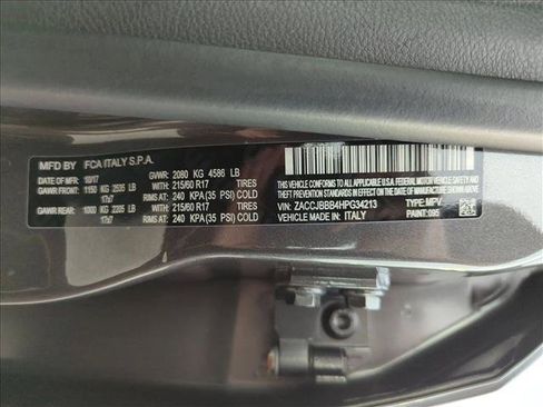 Used 2017 Jeep Renegade Latitude w/ Advanced Technology Group AWD/4WD image 24