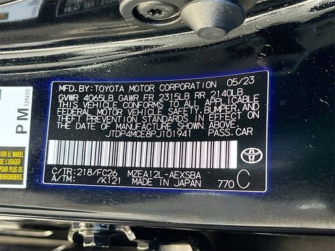 Used 2023 Toyota Corolla SE w/ SE Premium Package image 30