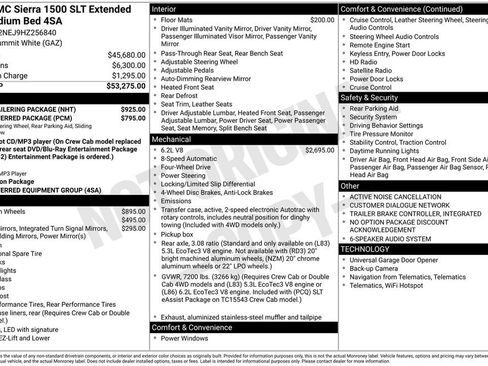 Used 2017 GMC Sierra 1500 SLT w/ Max Trailering Package image 8