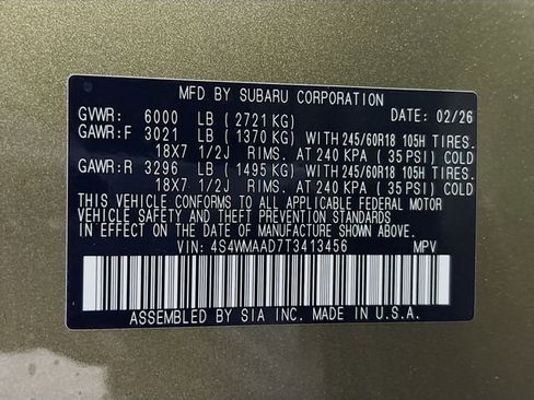 New 2026 Subaru Ascent Premium image 32