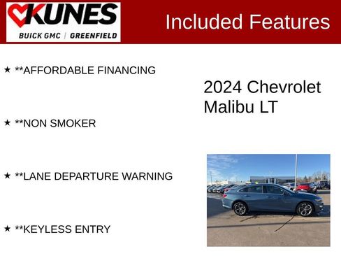 Used 2024 Chevrolet Malibu LT image 3