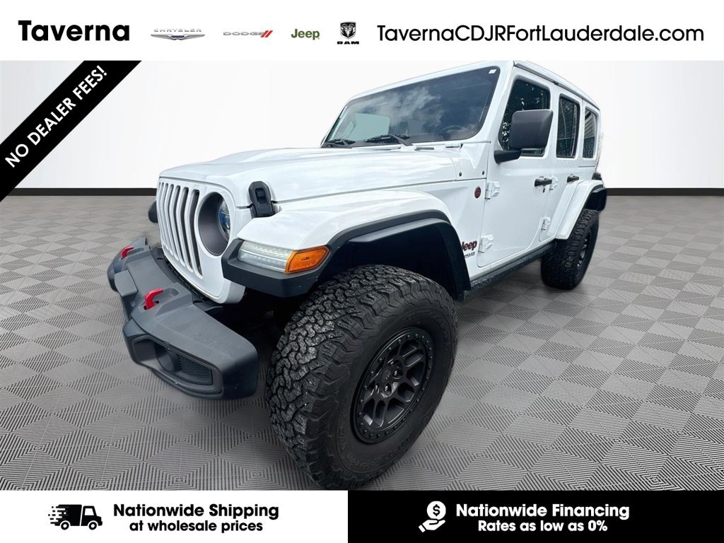 Used 2022 Jeep Wrangler Unlimited Rubicon w/ Xtreme Recon 35" Tire Package AWD/4WD image 1
