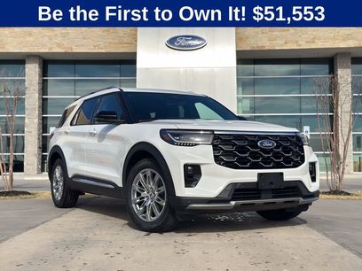 New 2026 Ford Explorer Platinum