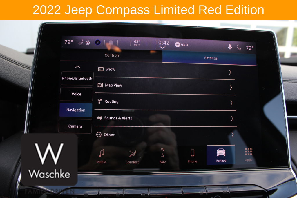 Used 2022 Jeep Compass Limited w/ (RED) Package AWD/4WD image 56