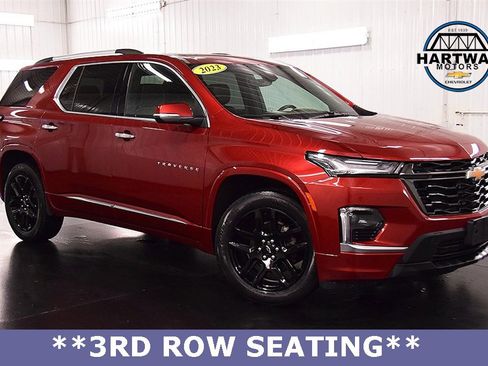 Used 2023 Chevrolet Traverse Premier w/ LPO, Floor Liner Package image 1