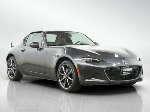 Used 2018 MAZDA MX-5 Miata RF Grand Touring w/ Interior Package RWD image 7
