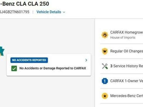 Certified 2026 Mercedes-Benz CLA 250 image 3