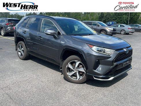 Used 2021 Toyota RAV4 SE w/ Weather & Moonroof Package AWD/4WD image 1