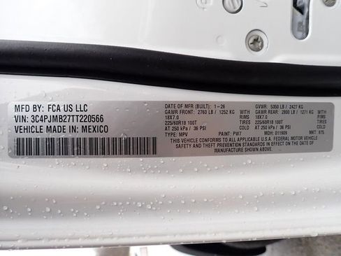 New 2026 Jeep Cherokee Laredo AWD/4WD image 17