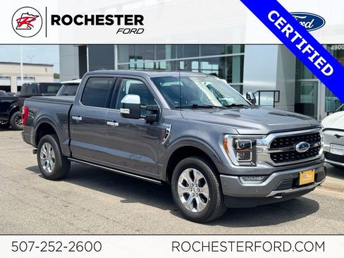 Certified 2023 Ford F150 Platinum w/ Equipment Group 701A High AWD/4WD image 1