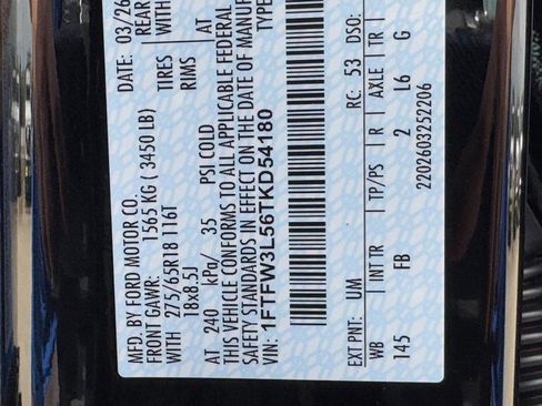 New 2026 Ford F150 XLT AWD/4WD image 15