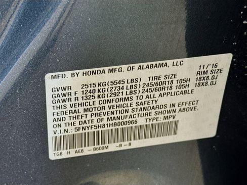 Used 2017 Honda Pilot EX-L image 42