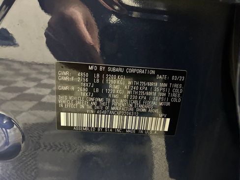 Used 2023 Subaru Outback Limited image 21