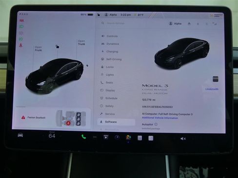 Used 2020 Tesla Model 3 Long Range AWD/4WD image 8