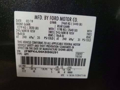 Used 2019 Ford Edge SEL w/ Equipment Group 201A AWD/4WD image 33