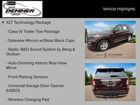 Used 2023 Ford Explorer XLT w/ Equipment Group 202A AWD/4WD image 25