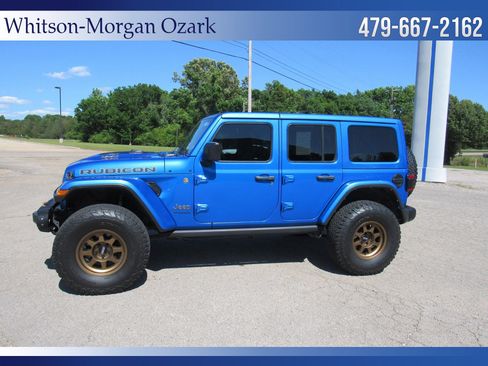 Used 2021 Jeep Wrangler Unlimited Rubicon w/ Trailer Tow Package AWD/4WD image 7