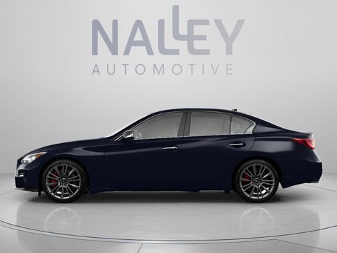 Used 2023 INFINITI Q50 Red Sport 400 w/ Black Opal Edition RWD image 2