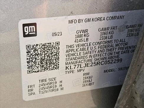 Certified 2024 Chevrolet Trax RS w/ Driver Confidence Package image 21