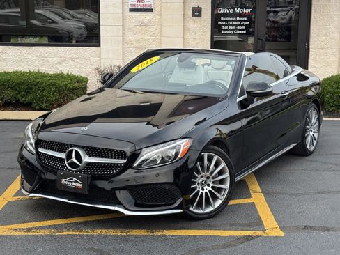Used 2018 Mercedes-Benz C 300 4MATIC Cabriolet w/ AMG Line image 2