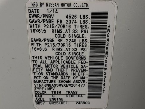 Used 2014 Nissan Rogue S AWD/4WD image 33
