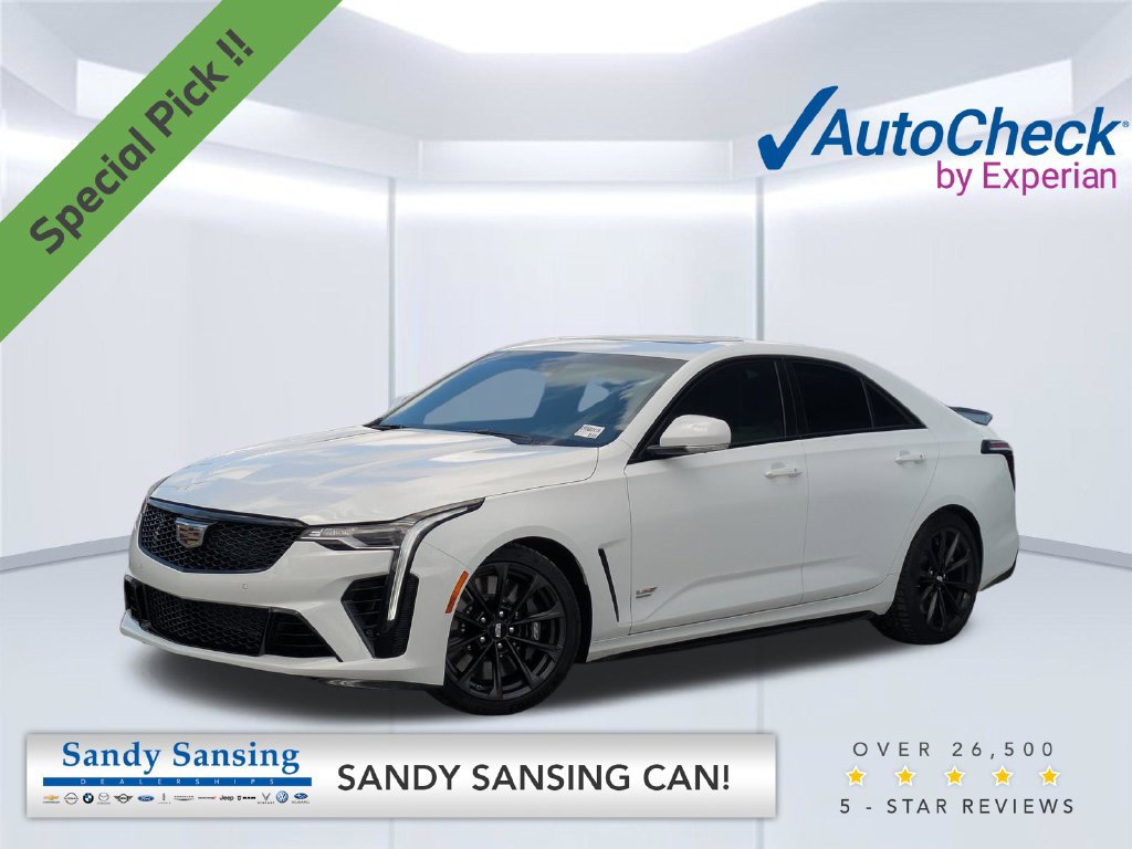 Used 2024 Cadillac CT4 V Blackwing w/ Driver Assist Package RWD image 1