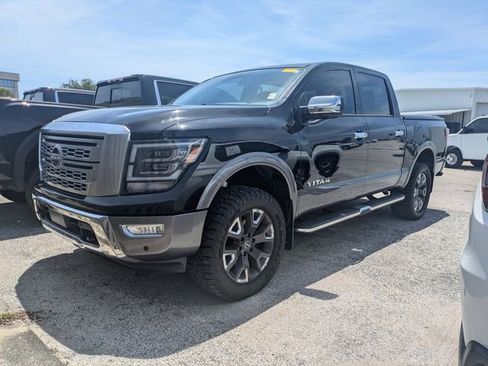 Used 2023 Nissan Titan Platinum Reserve w/ Moonroof Package AWD/4WD image 1