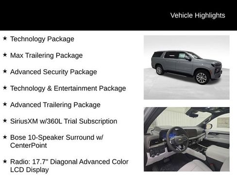 New 2025 Chevrolet Suburban Premier image 17