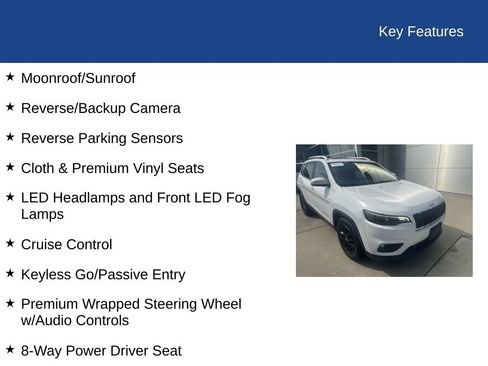 Used 2019 Jeep Cherokee Latitude Plus FWD image 31