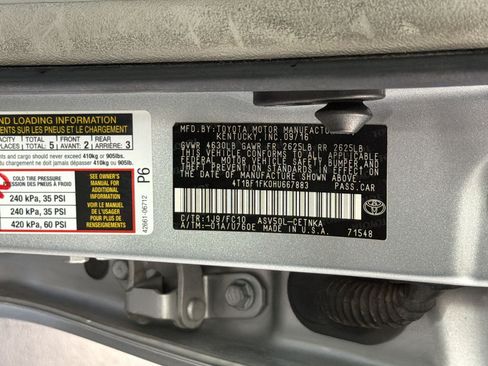 Used 2017 Toyota Camry LE w/ Protection Package (Q2) FWD image 21