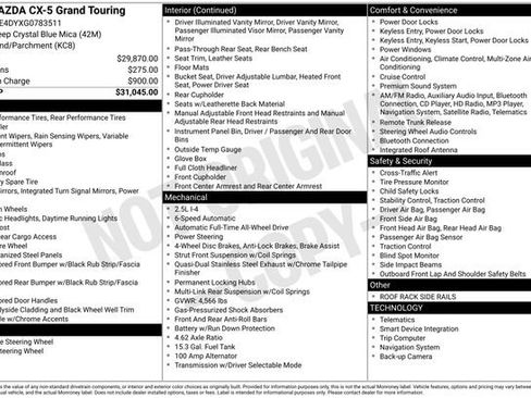 Used 2016 MAZDA CX-5 Grand Touring AWD/4WD image 19