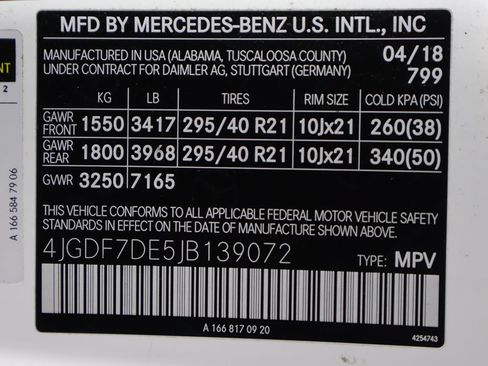 Used 2018 Mercedes-Benz GLS 550 4MATIC image 51